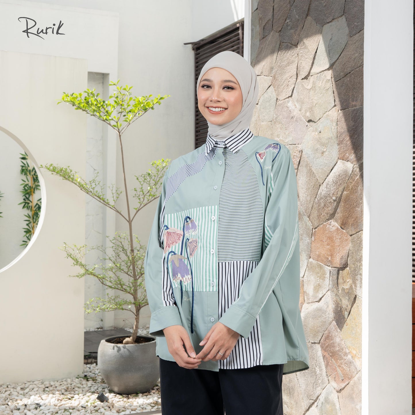 Nezia Embroidery Shirt