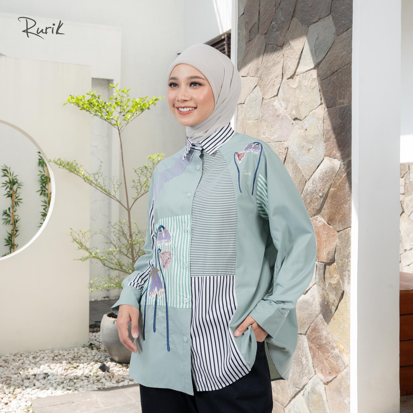 Nezia Embroidery Shirt
