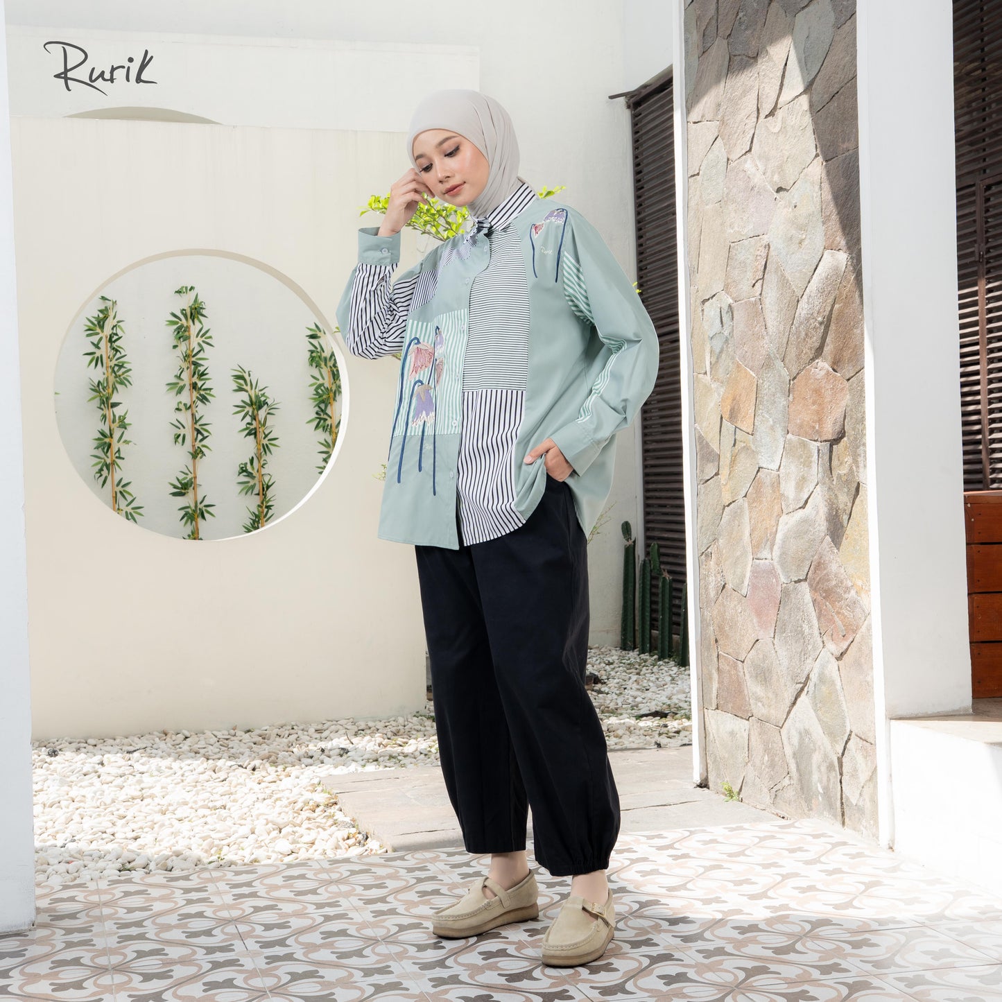 Nezia Embroidery Shirt