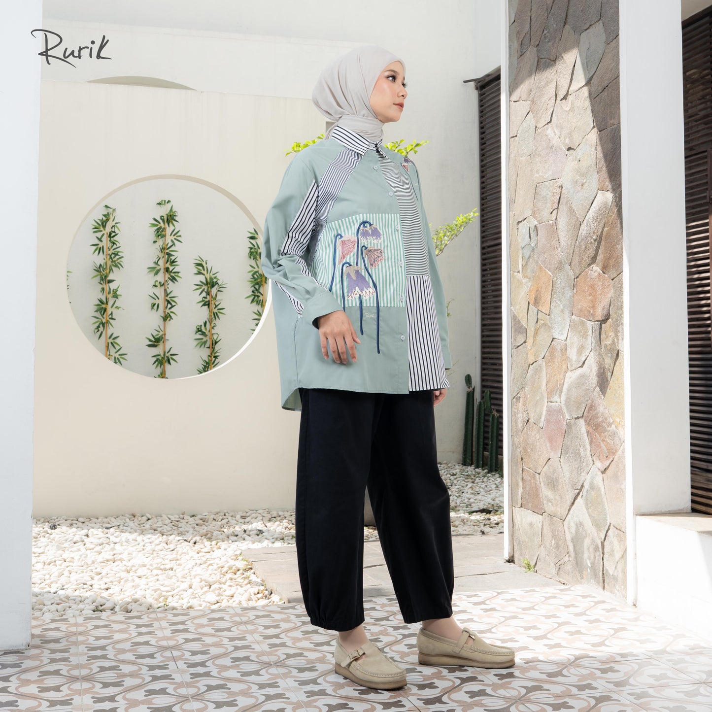 Nezia Embroidery Shirt