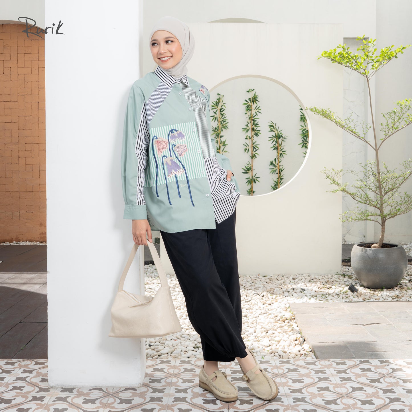 Nezia Embroidery Shirt
