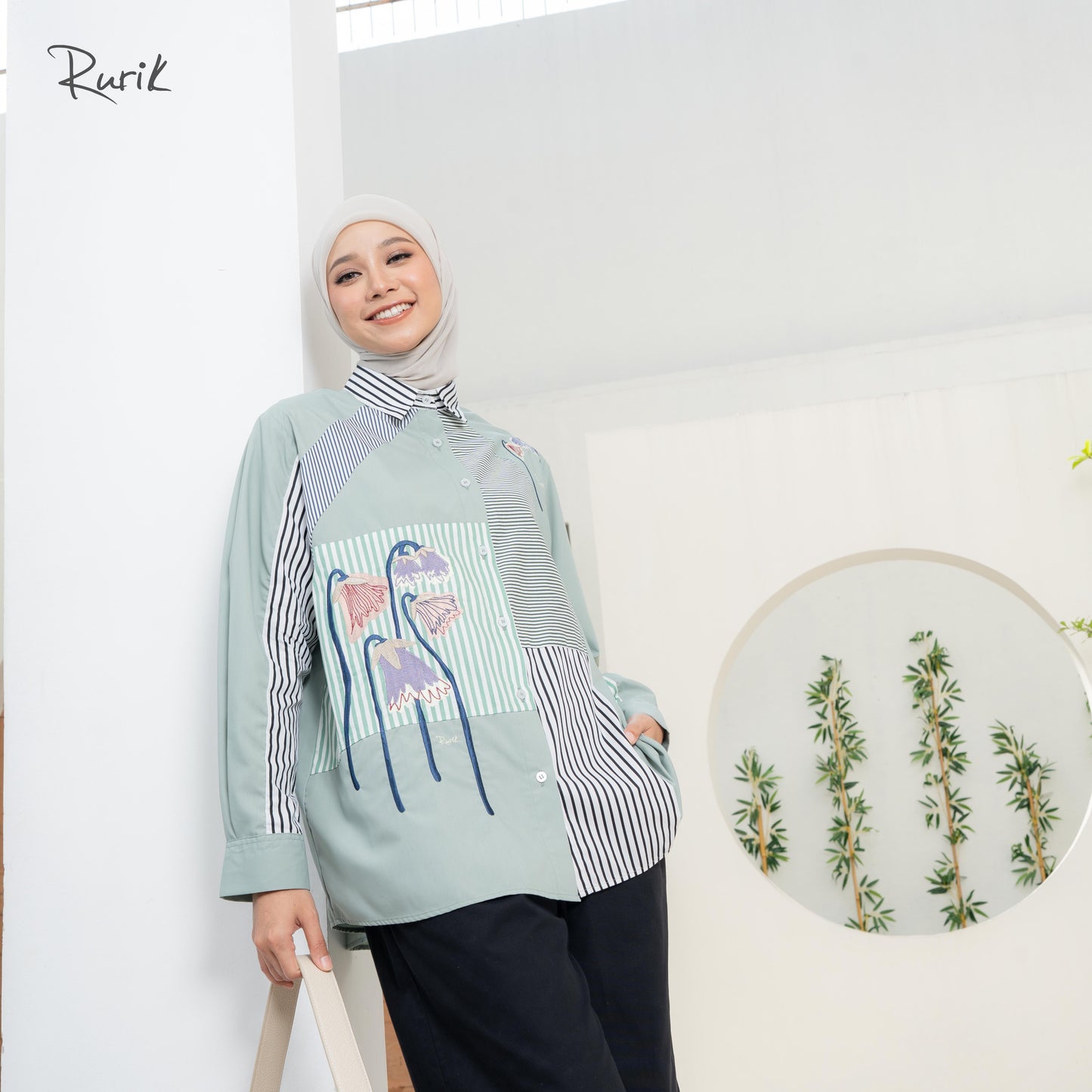 Nezia Embroidery Shirt