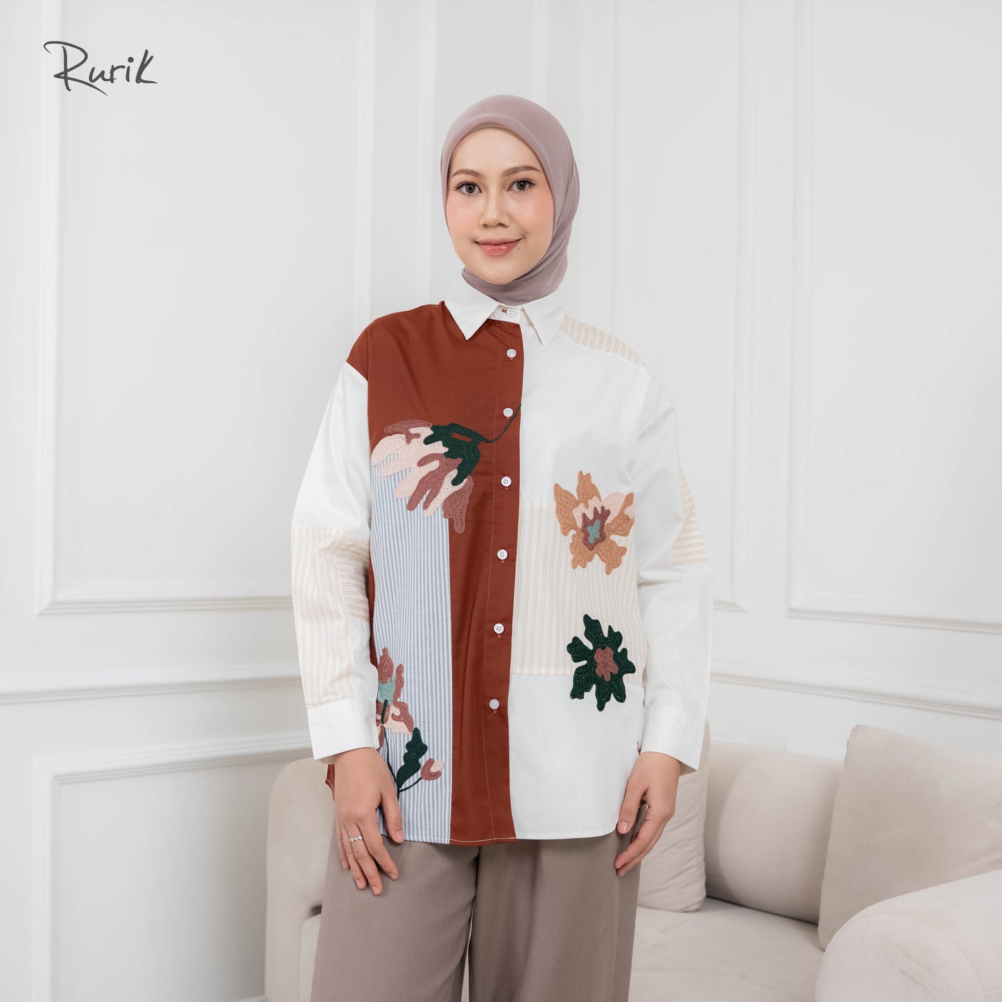 Kienna Embroidery Shirt