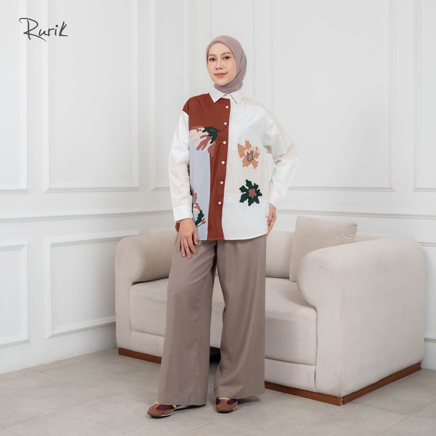 Kienna Embroidery Shirt