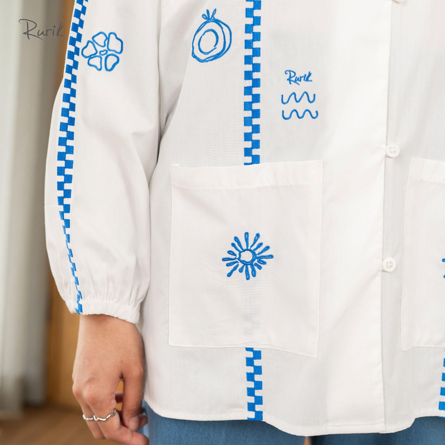 Stelia Embroidery Shirt