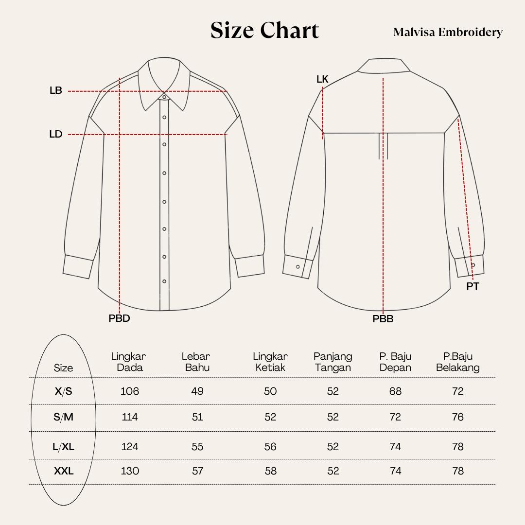 Malvisa Embroidery Shirt
