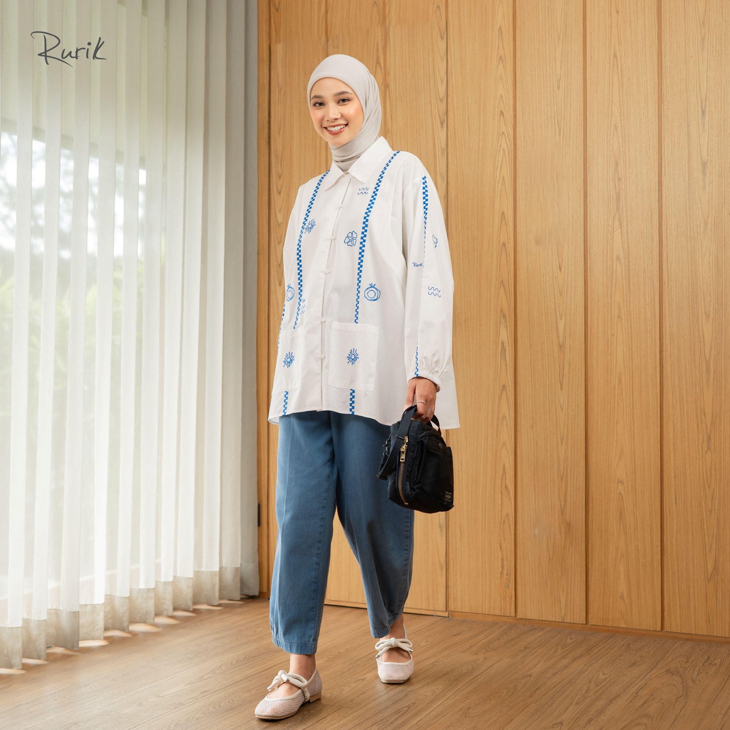 Stelia Embroidery Shirt