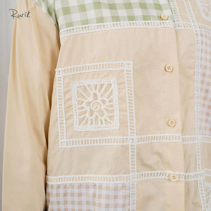 ハイファ刺繍シャツ