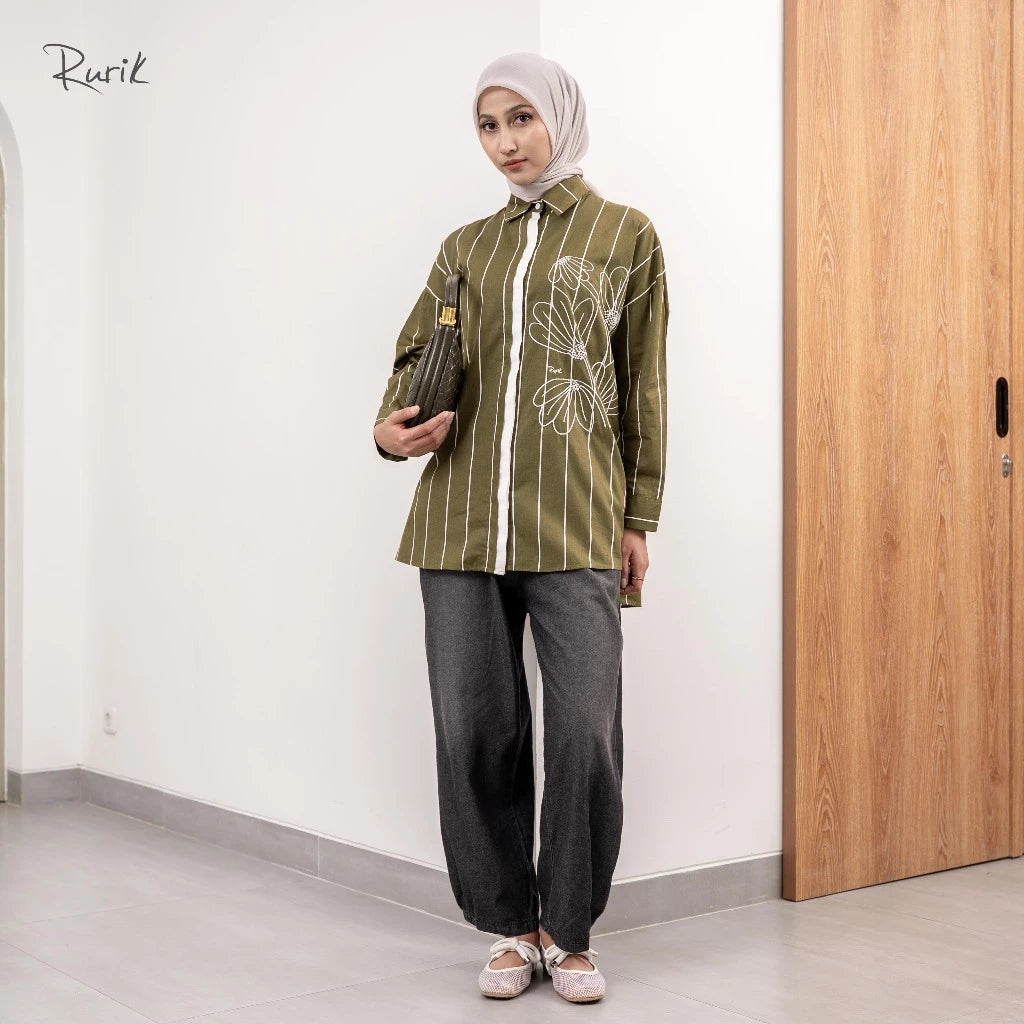 Debyra Embroidery Shirt