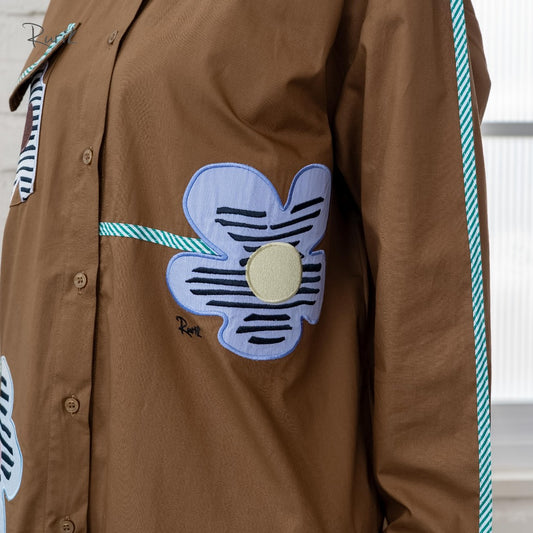 Naeri Embroidery Shirt