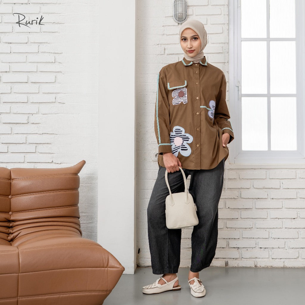 Naeri Embroidery Shirt