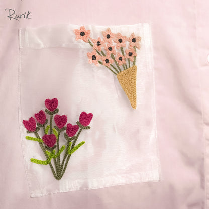 Pivori Embroidery Shirt