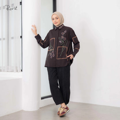 Nebian Embroidery Shirt