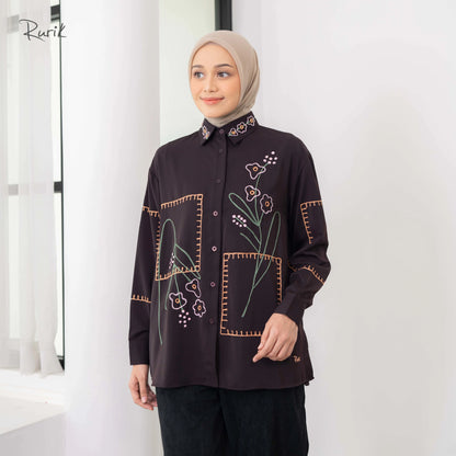 Nebian Embroidery Shirt